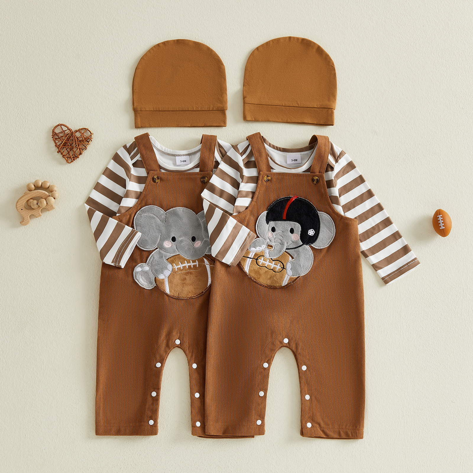 Baby Clothing Elephant - Baby Boy's Clothing Sets Fashionable Long
