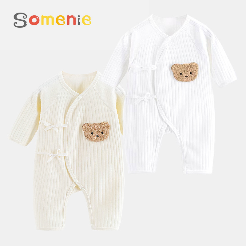 Baby Clothing Onesies - Somenie Infant Knitting Jumpsuit 100% Cotton