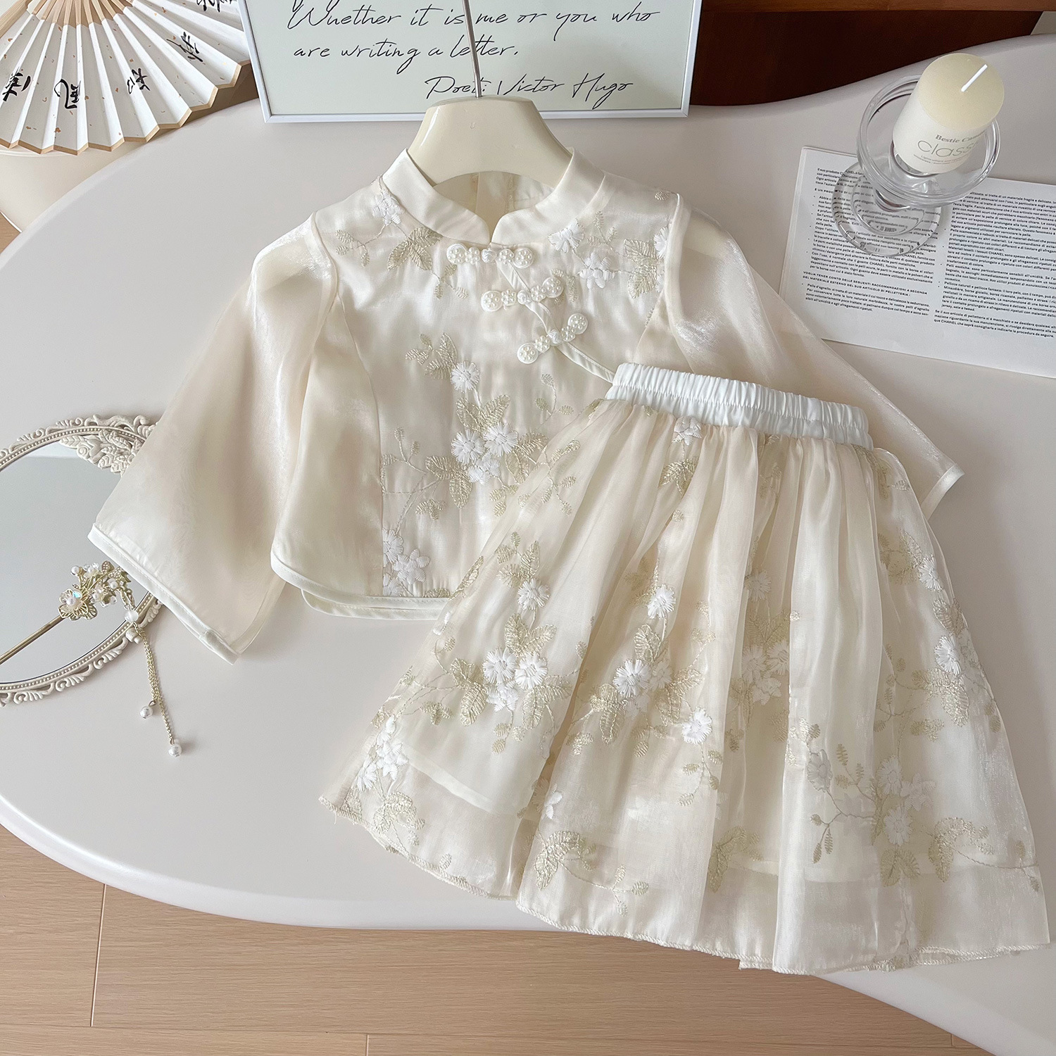 Baby Girl Clothing Zara - Summer New Chinese Style Hanfu Clothing