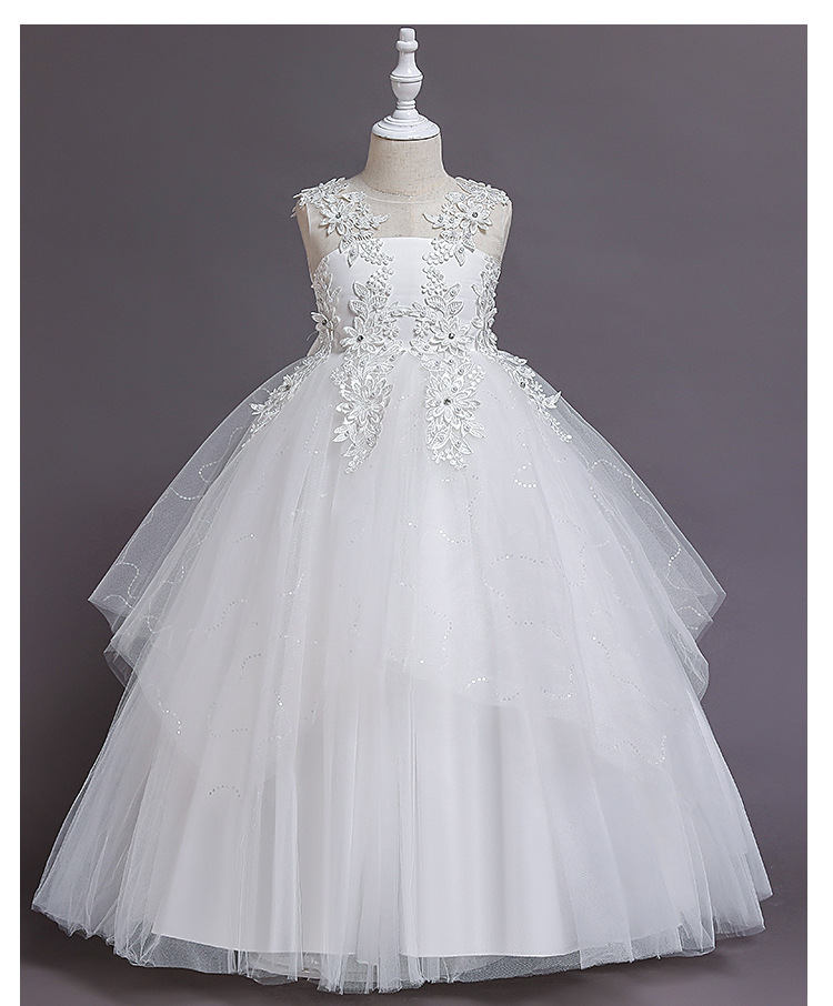 Baby Clothing Girls - Girls' Bridesmaid Wedding Dress Young Girl