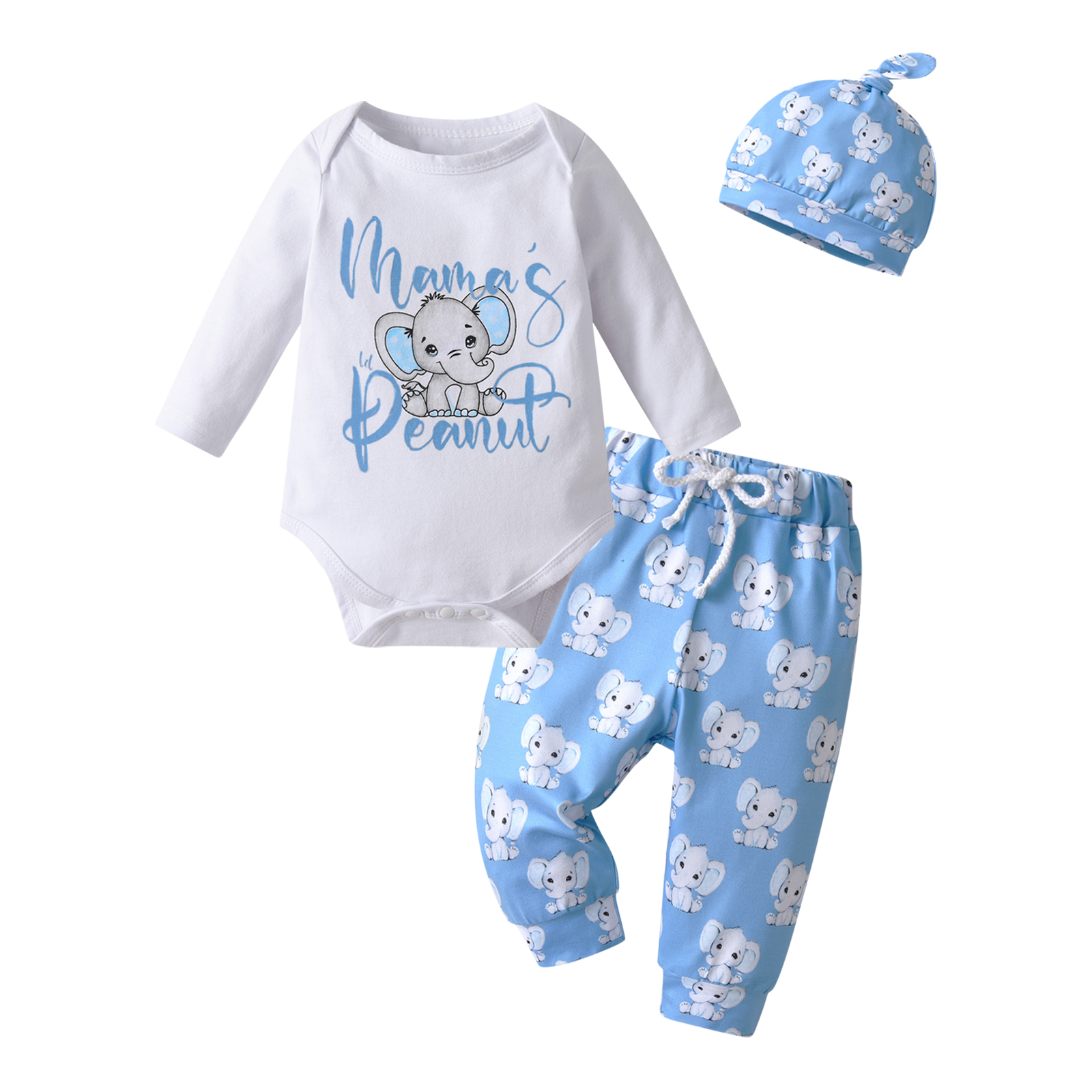 Baby Clothing Elephant - Newborn Baby Boy Clothes Infant Boys