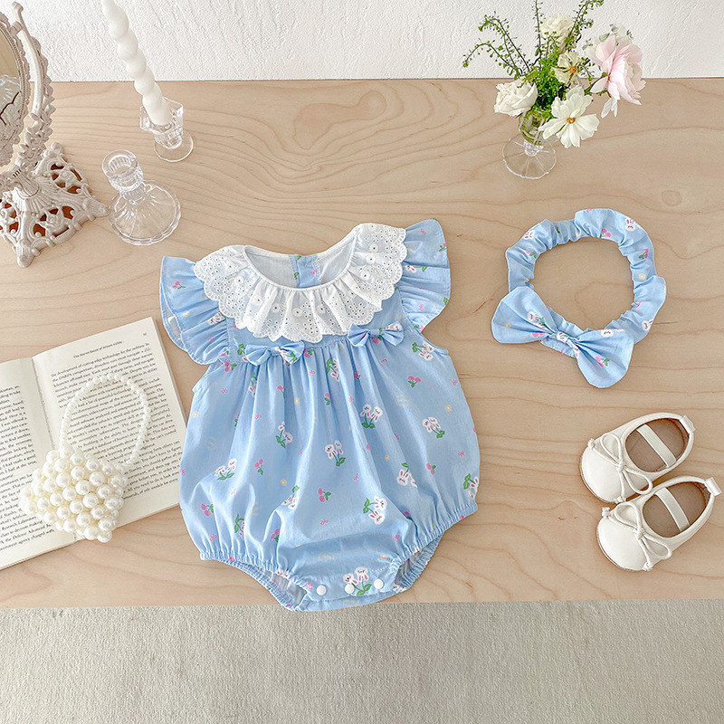 Baby Clothing Stores - ZOETOPKID 2026 Summer Baby Girl Bodysuit