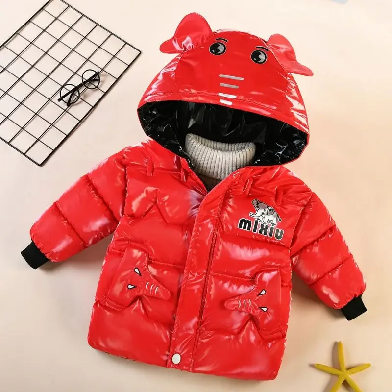 Boys' Cotton Padded Cartoon 3D – обзор и цена Baby Clothing Elephant