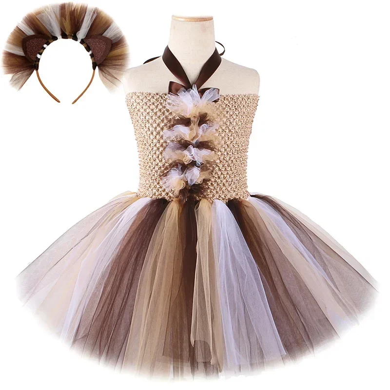 Lion Tutu Dress for Girls Anim – обзор и цена Baby Clothing Girls