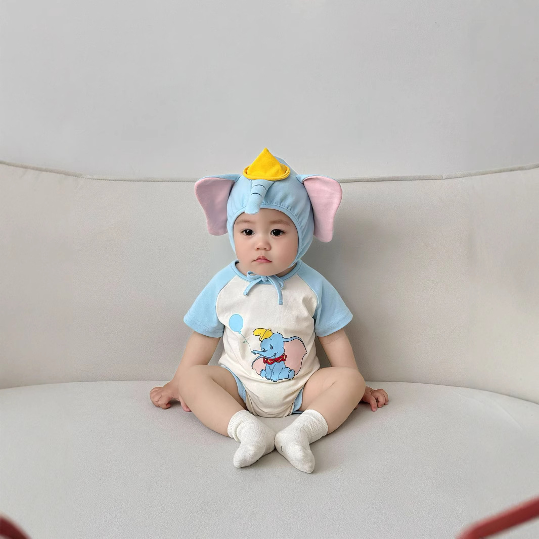 3D Elephant Print Baby Onesie  – обзор и цена Baby Clothing Elephant