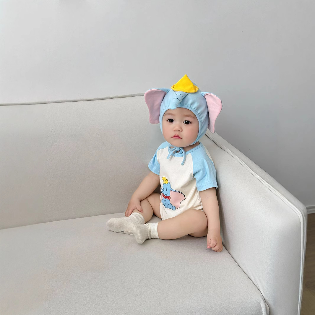 3D Elephant Print Baby Onesie  – обзор и цена Baby Clothing Elephant