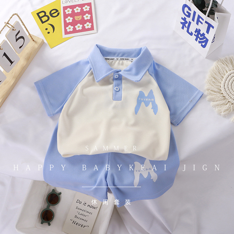 Summer Short Sleeve 2PCS Set G – обзор и цена Baby Clothing Wholesale