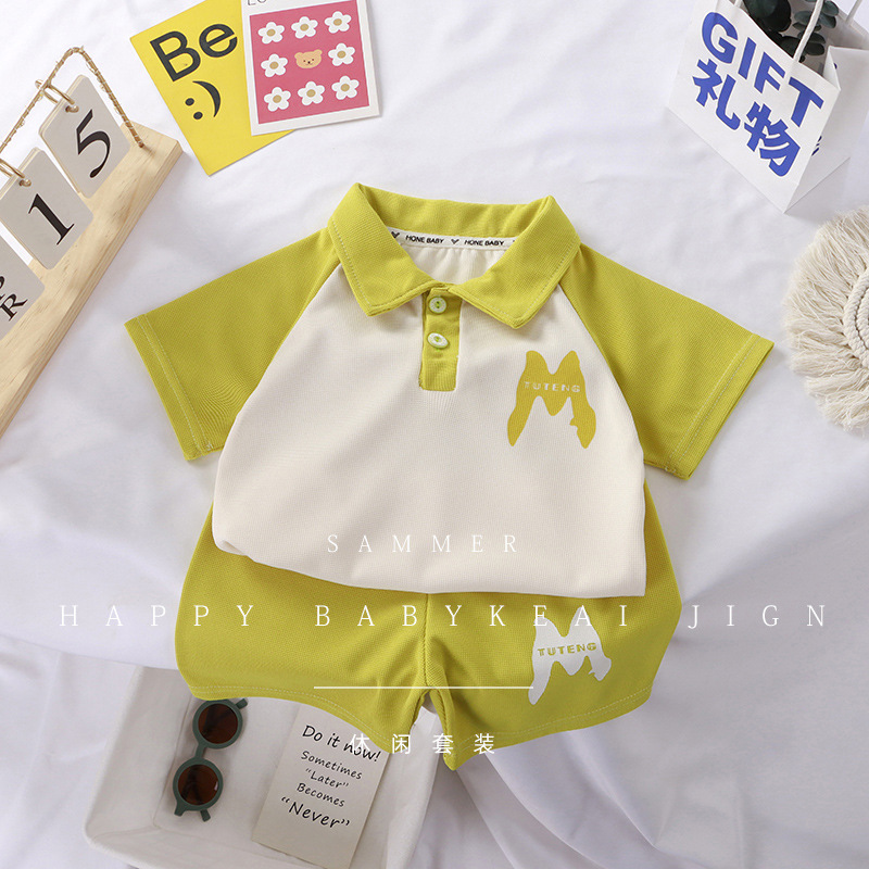 Summer Short Sleeve 2PCS Set G – обзор и цена Baby Clothing Wholesale