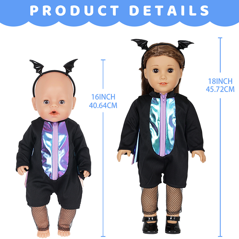 Doll Clothes Set for 16-18inch – обзор и цена Baby Clothing Items