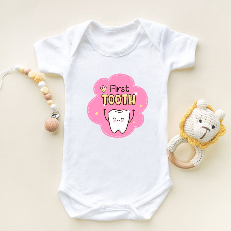 I Got My First Tooth Print Sho – обзор и цена Baby Clothing Brands