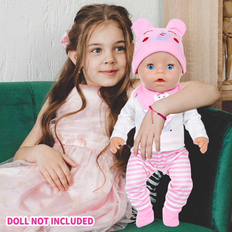 Doll Clothes Set for 16-18Inch – обзор и цена Baby Clothing Girls