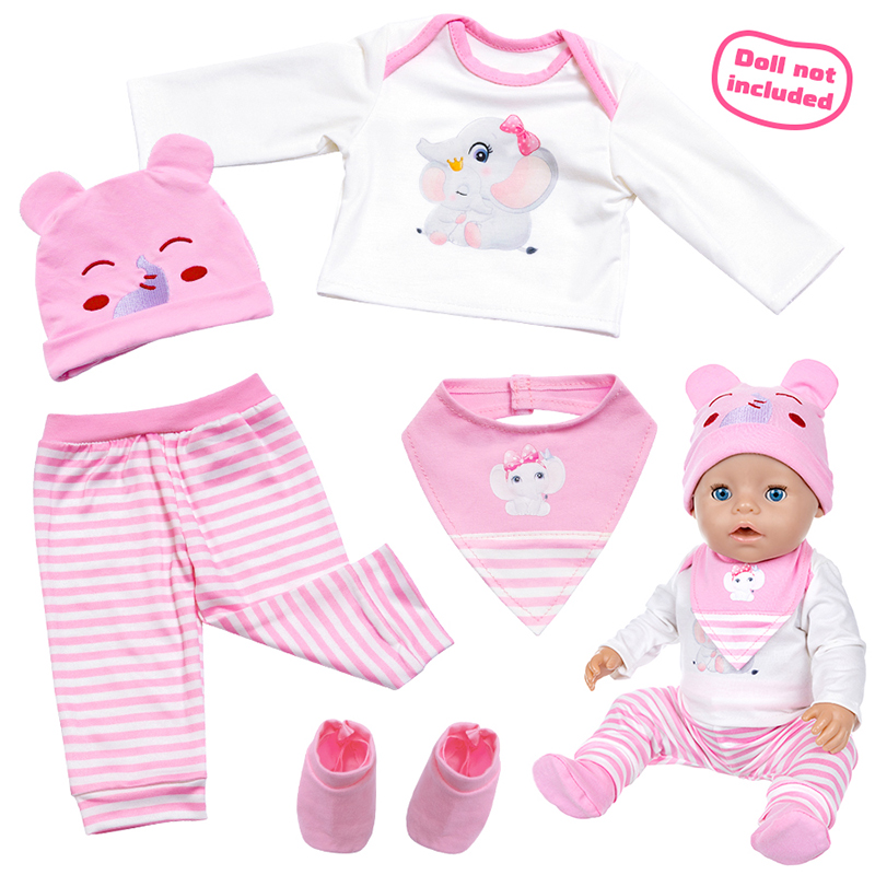 Doll Clothes Set for 16-18Inch – обзор и цена Baby Clothing Girls