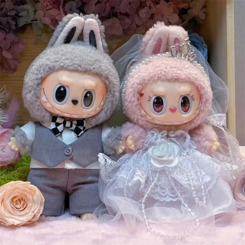 15 17cm For Labubu Doll Weddin – обзор и цена Baby Clothing Items