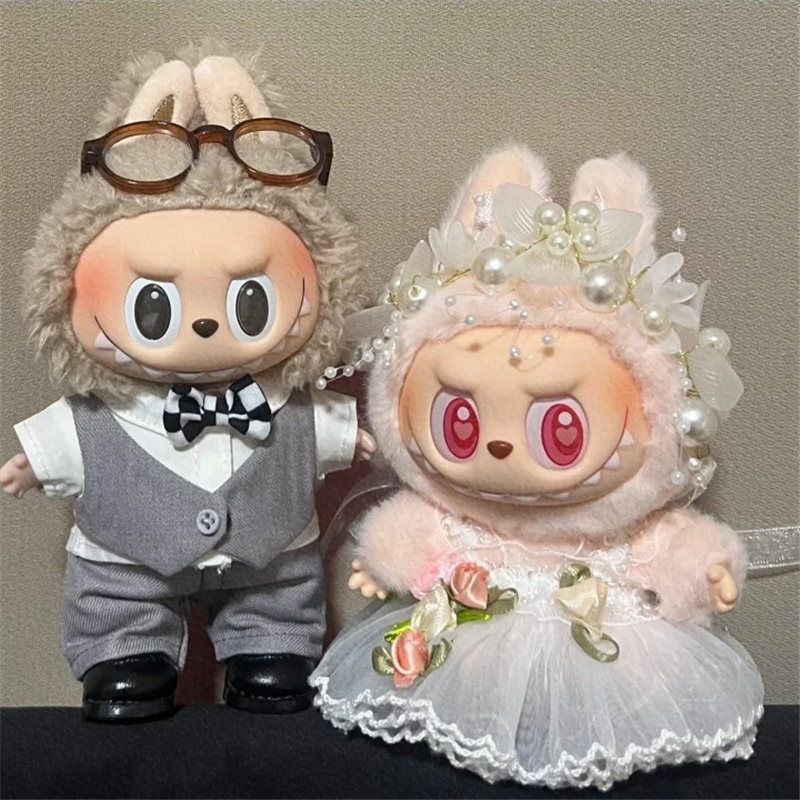 15 17cm For Labubu Doll Weddin – обзор и цена Baby Clothing Items