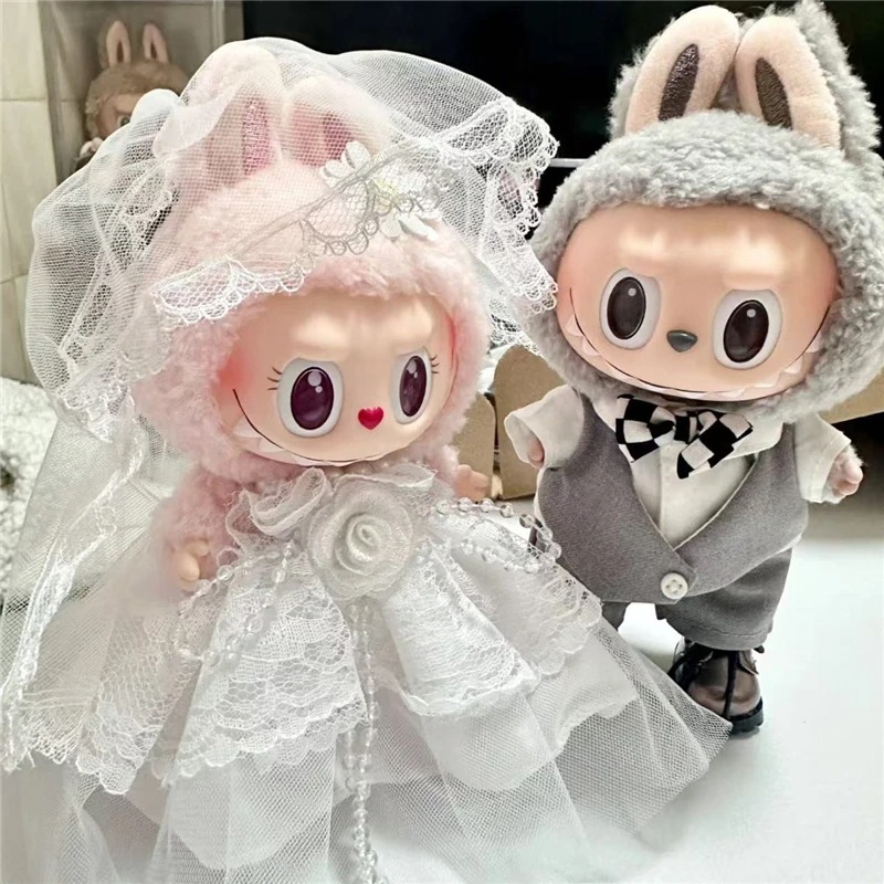15 17cm For Labubu Doll Weddin – обзор и цена Baby Clothing Items