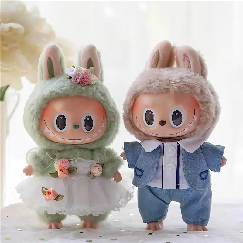 15 17cm For Labubu Doll Weddin – обзор и цена Baby Clothing Items