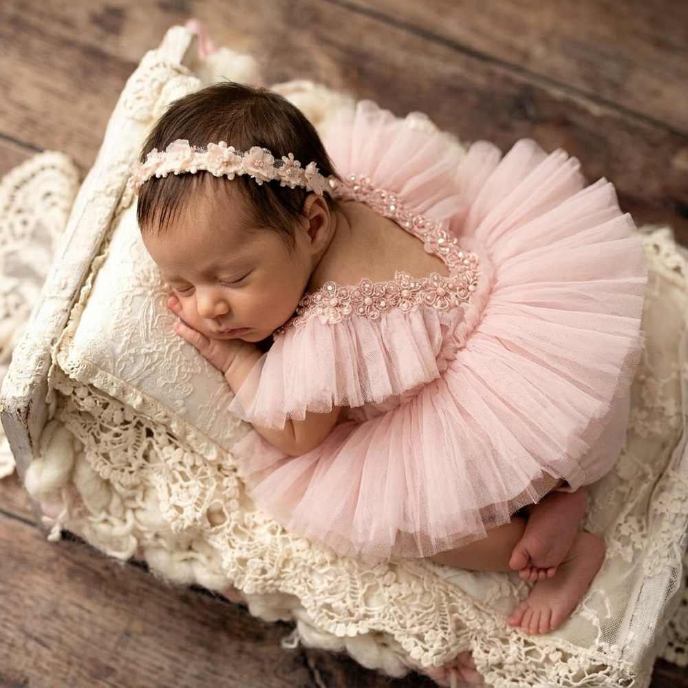 Newborn Photography Props Flor – обзор и цена Baby Clothing Onesies