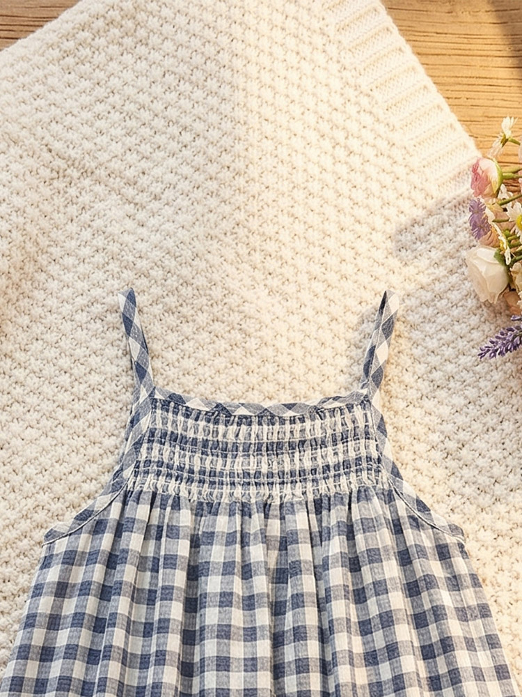 Toddler Girls Plaid Cami Dress – обзор и цена Baby Clothing H&M