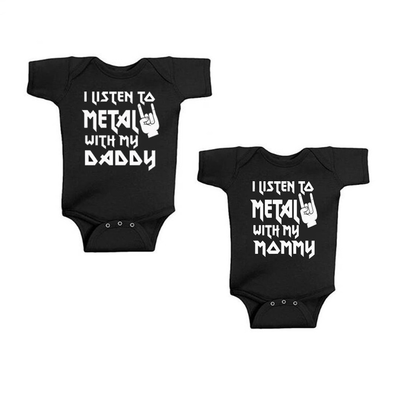 I Listen to Metal with My Dadd – обзор и цена Baby Clothing Brands