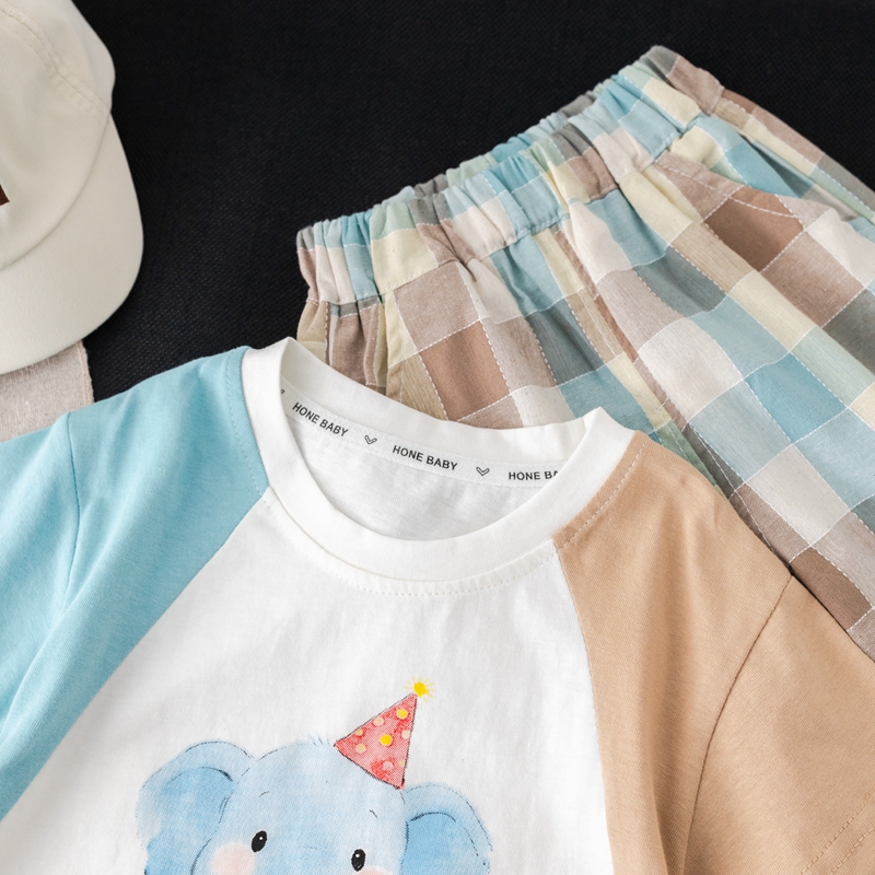 Children Summer Suits Baby Clo – обзор и цена Baby Clothing Elephant