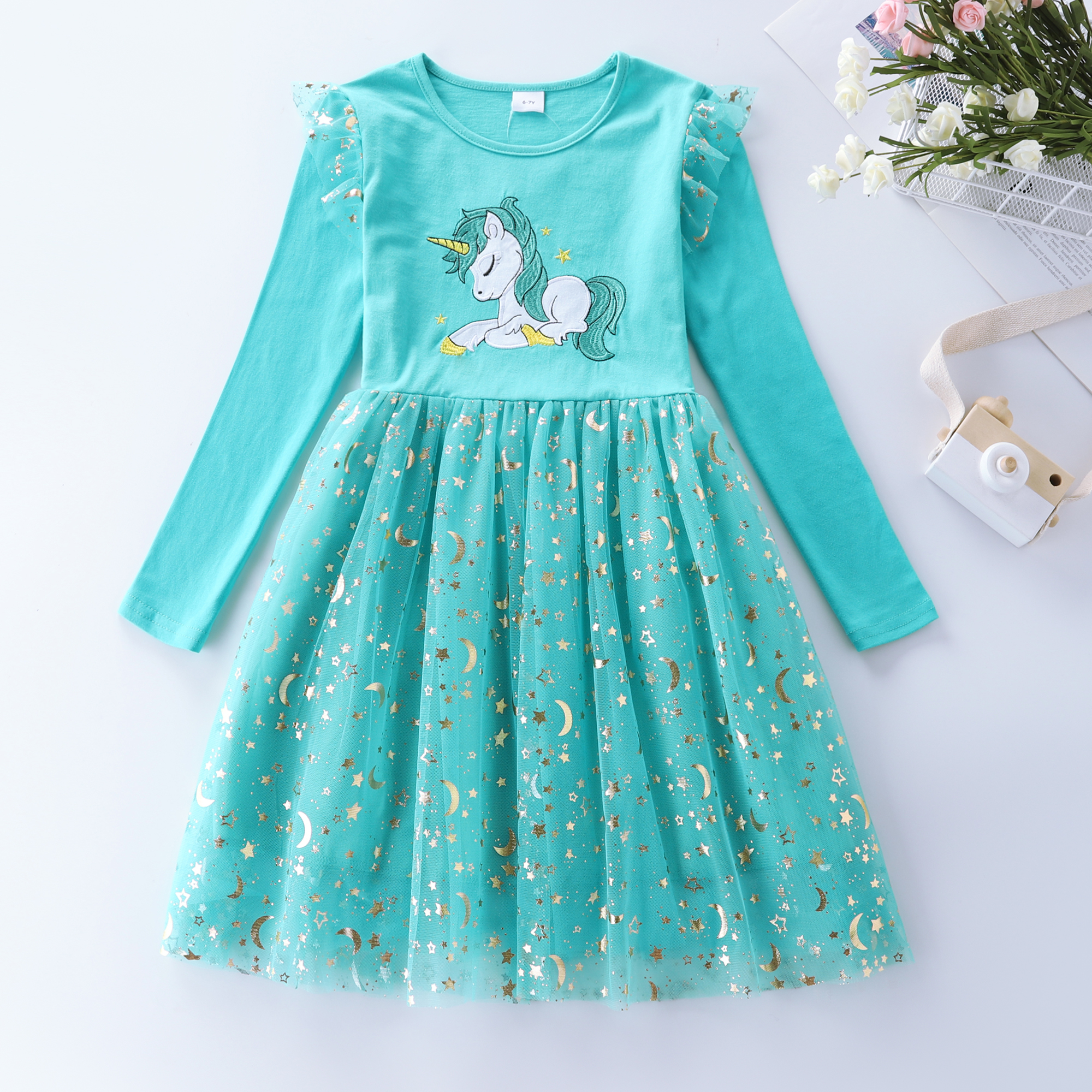 Girls' Autumn New Cotton Embro – обзор и цена Baby Girl Clothing Zara