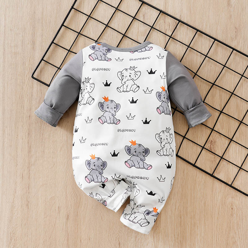 Autumn Clothes Toddler Jumpsui – обзор и цена Baby Clothing Elephant