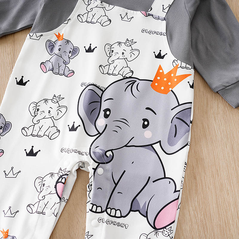 Autumn Clothes Toddler Jumpsui – обзор и цена Baby Clothing Elephant
