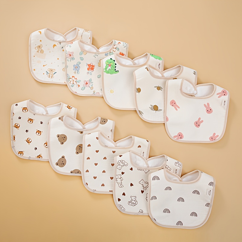 Soft Cotton Gauze Bibs for Inf – обзор и цена Baby Clothing Neutral