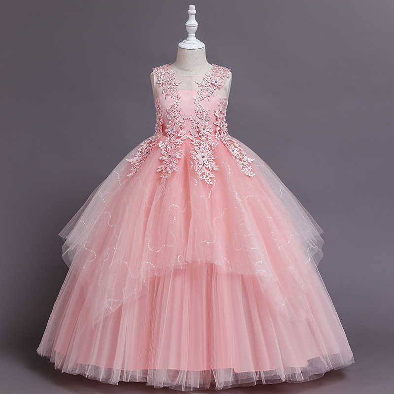 Girls' Bridesmaid Wedding Dres – обзор и цена Baby Clothing Girls