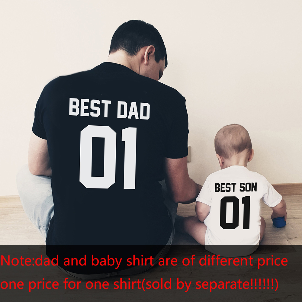 Best Dad Best Son Shirts Dad a – обзор и цена Baby Clothing Onesies