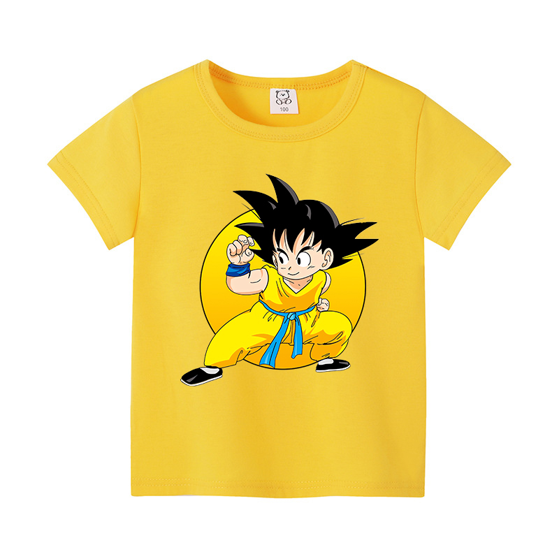 Dragon Ball Goku T-shirt Child – обзор и цена Baby Clothing In Summer