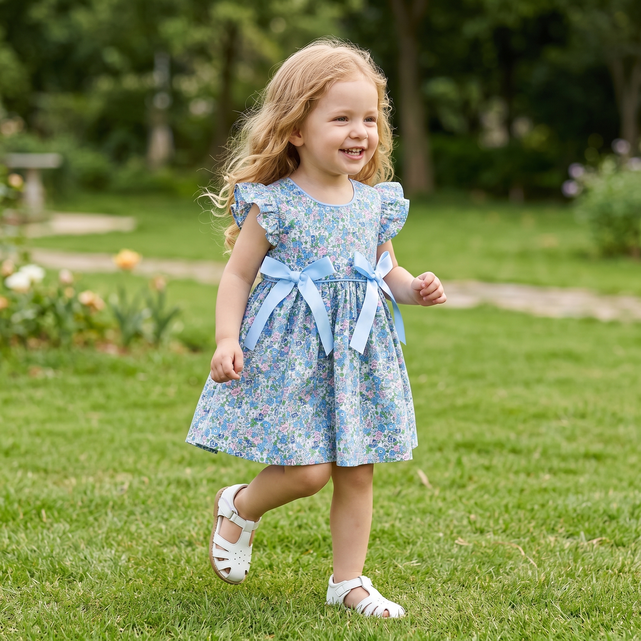 Summer Children Foral Dress Fa – обзор и цена Baby Clothing H&M