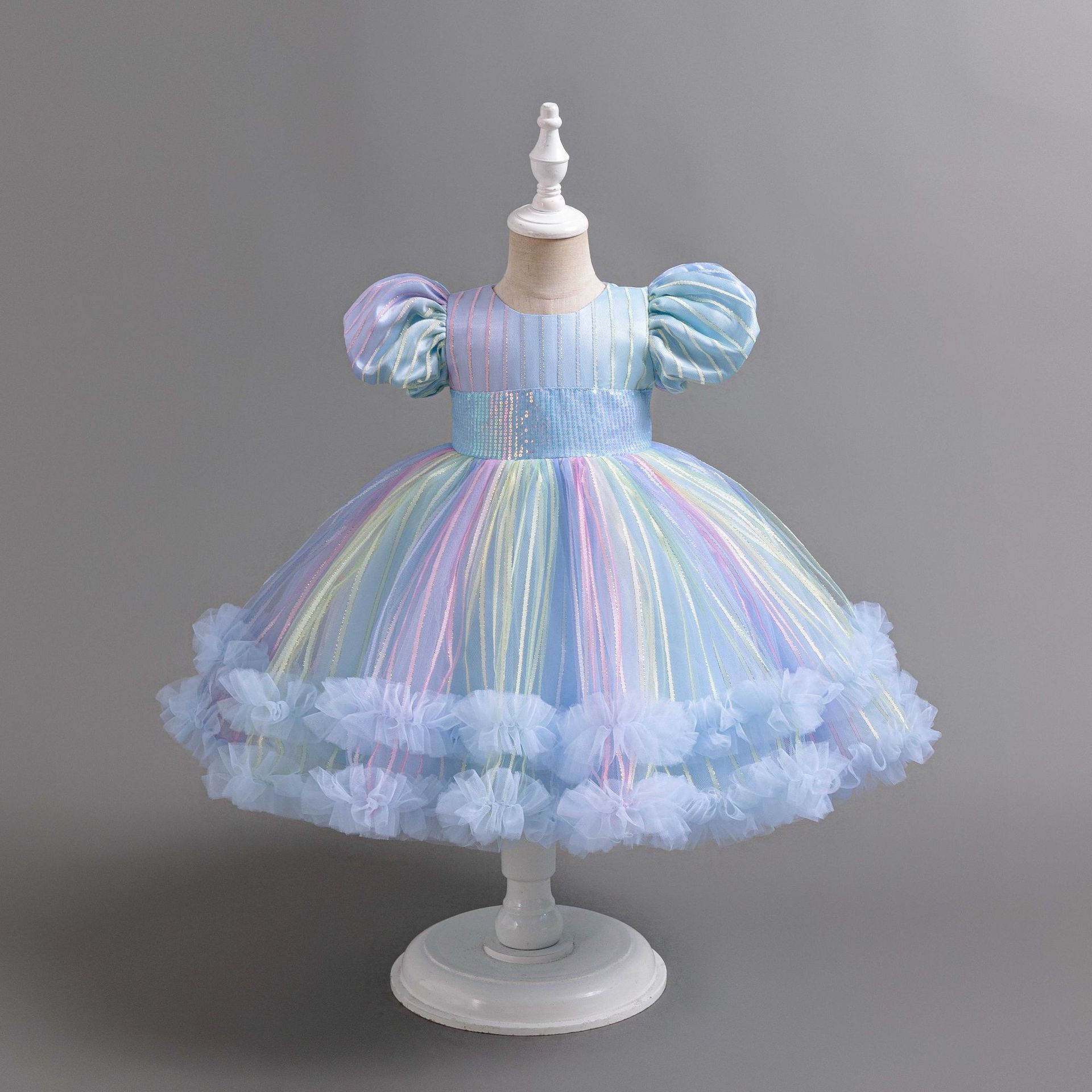 New Kids Dress Ball Gown Child – обзор и цена Baby Clothing Girls