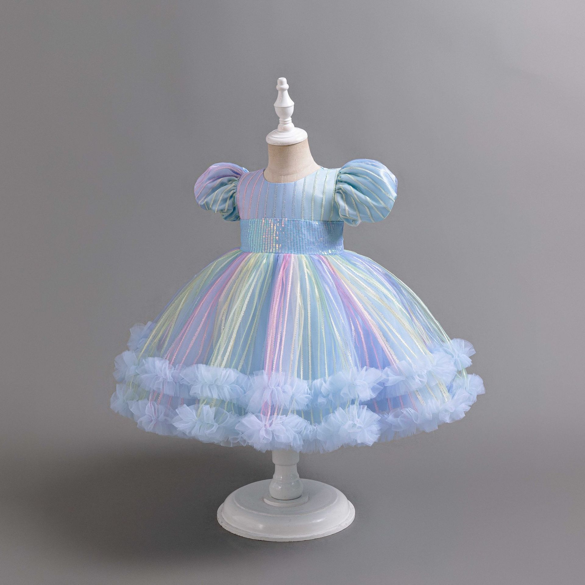 New Kids Dress Ball Gown Child – обзор и цена Baby Clothing Girls