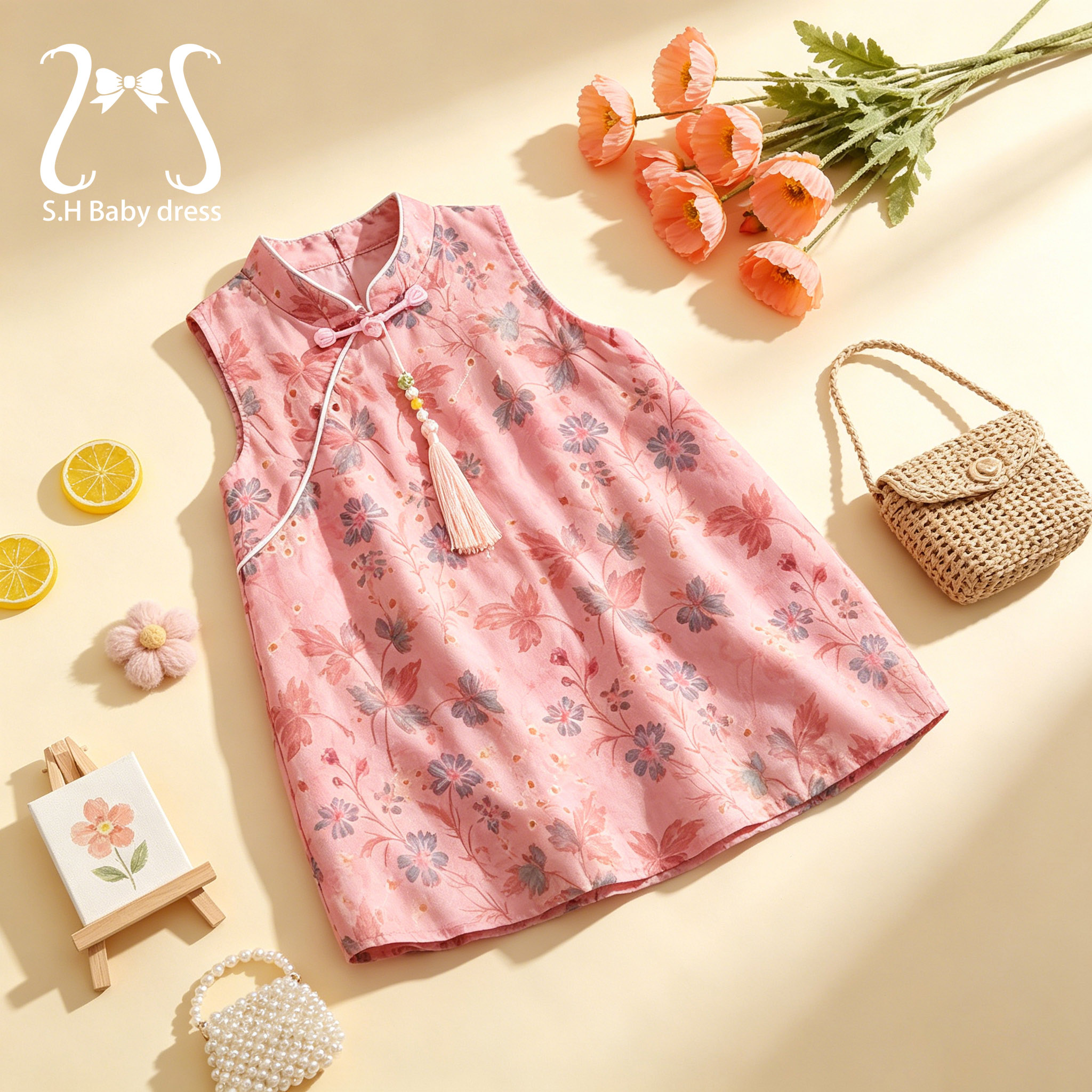 Summer Children Sleeveless Dre – обзор и цена Baby Clothing H&M
