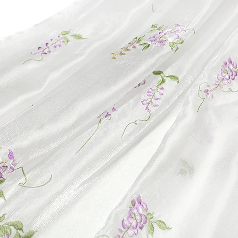 Wisteria Embroidery Fabric DIY – обзор и цена Baby Clothing In Summer
