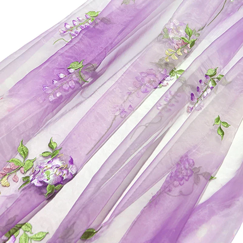 Wisteria Embroidery Fabric DIY – обзор и цена Baby Clothing In Summer