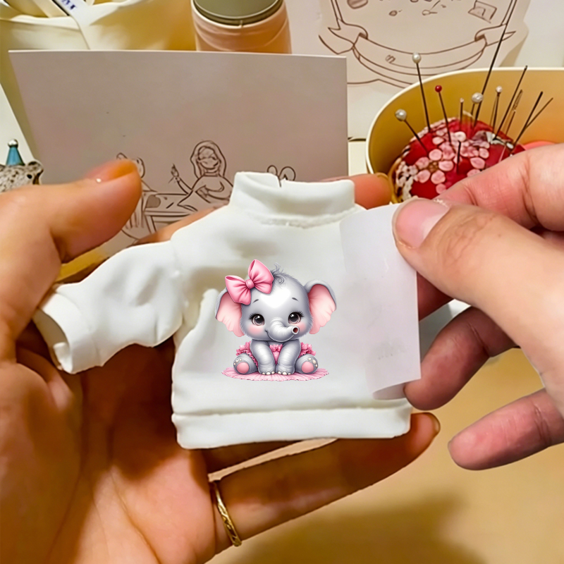 Cute Elephant Baby Heat transf – обзор и цена Baby Clothing Elephant