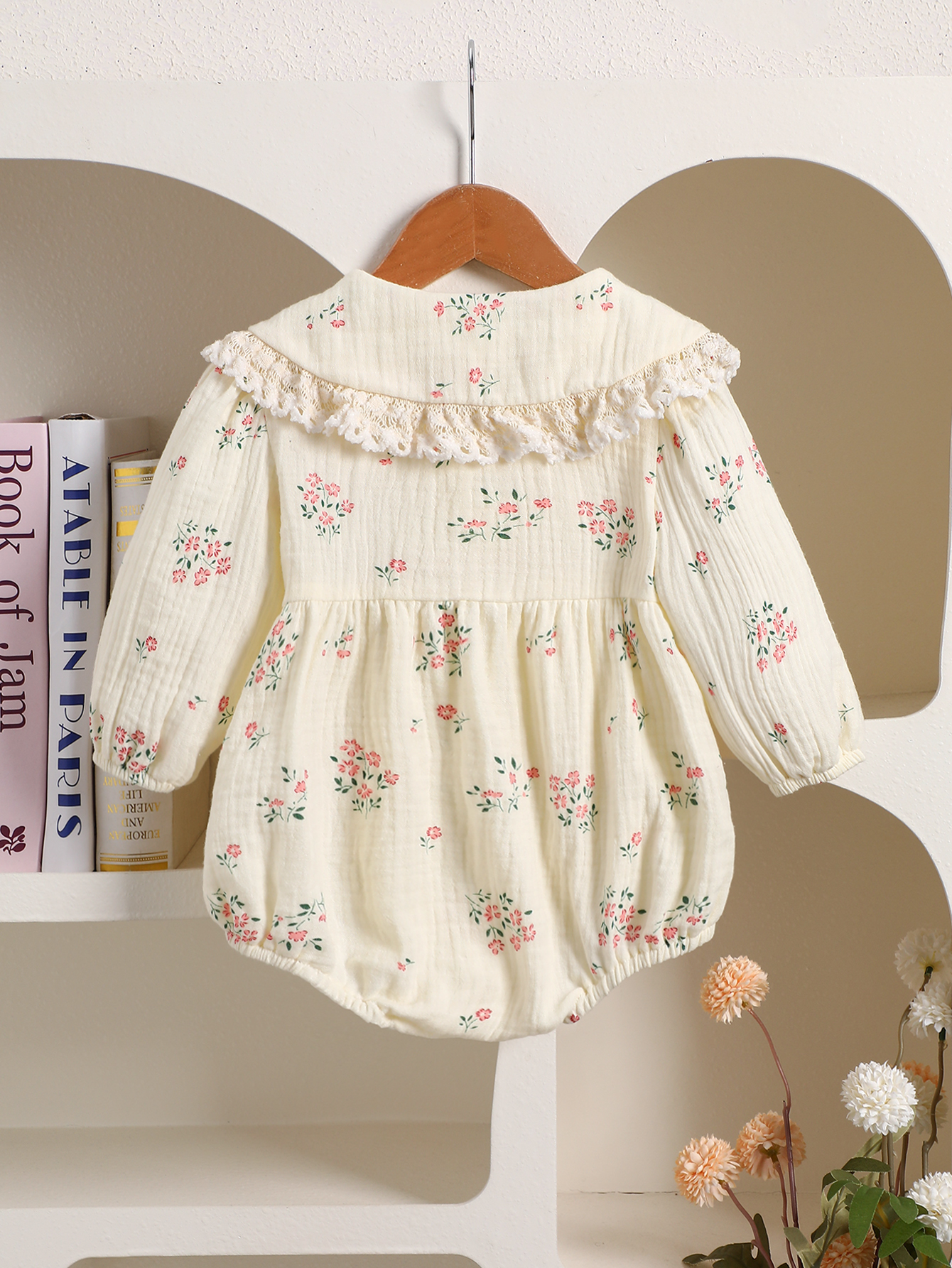 Baby Floral Embroidered Long-S – обзор и цена Baby Clothing Stores