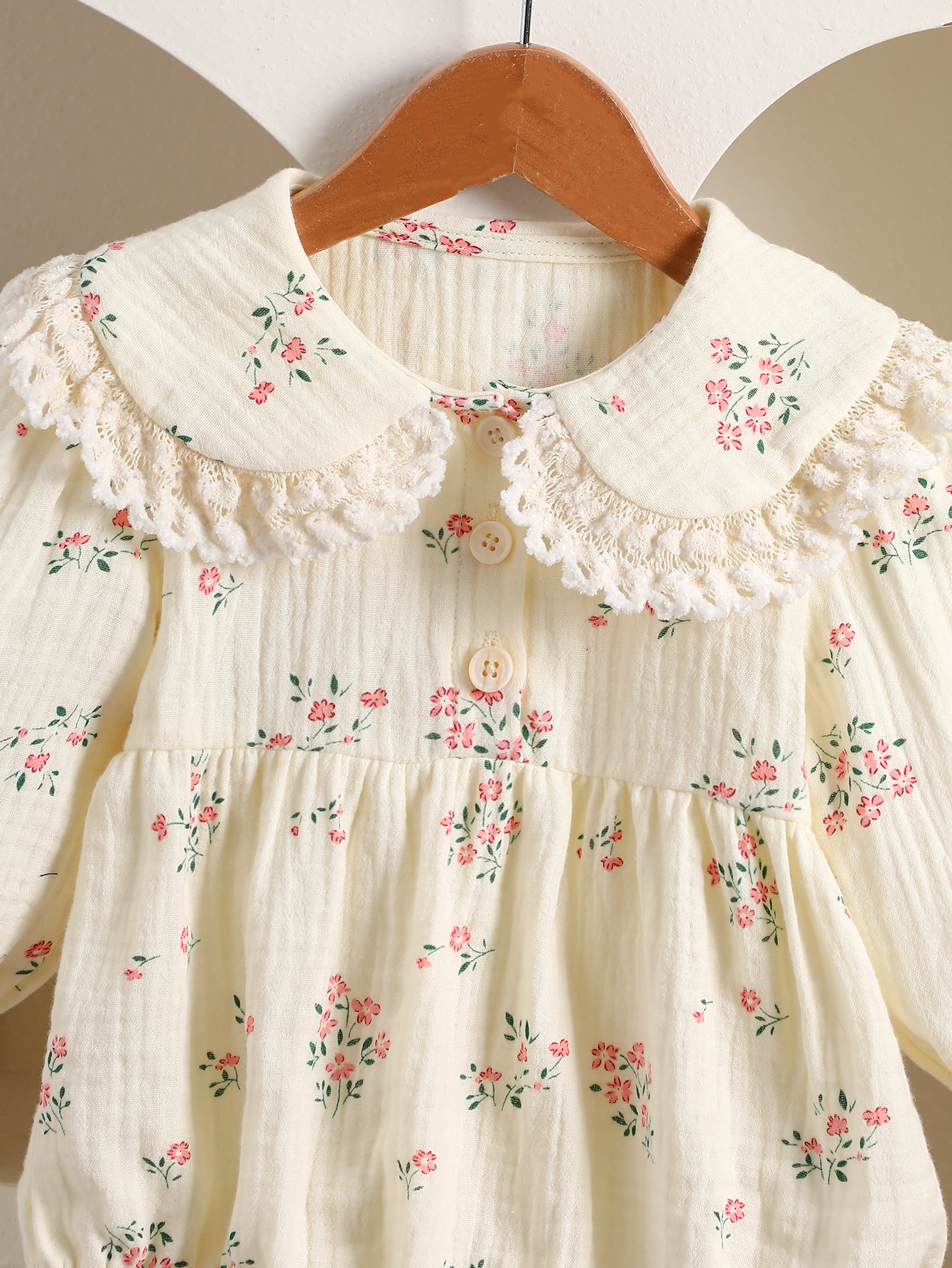Baby Floral Embroidered Long-S – обзор и цена Baby Clothing Stores
