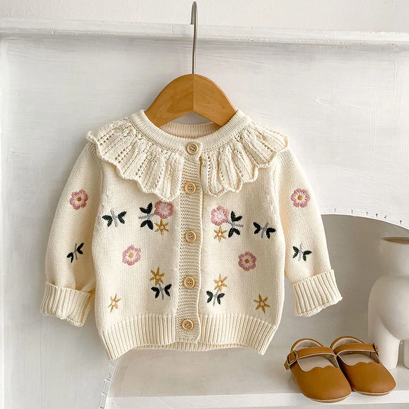 Autumn Cardigan Versatile Girl – обзор и цена Baby Girl Clothing Zara