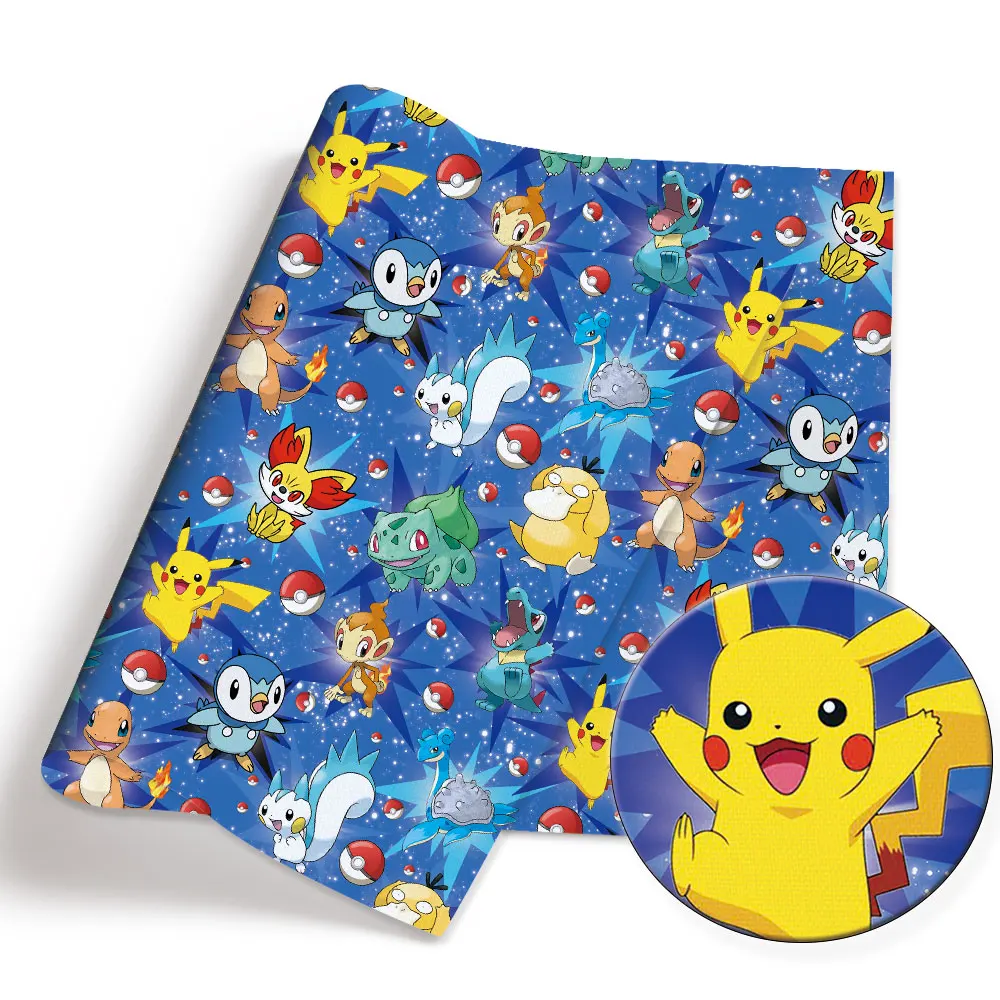 Pokemon Cartoon Fabric140*50cm – обзор и цена Baby Clothing Japan