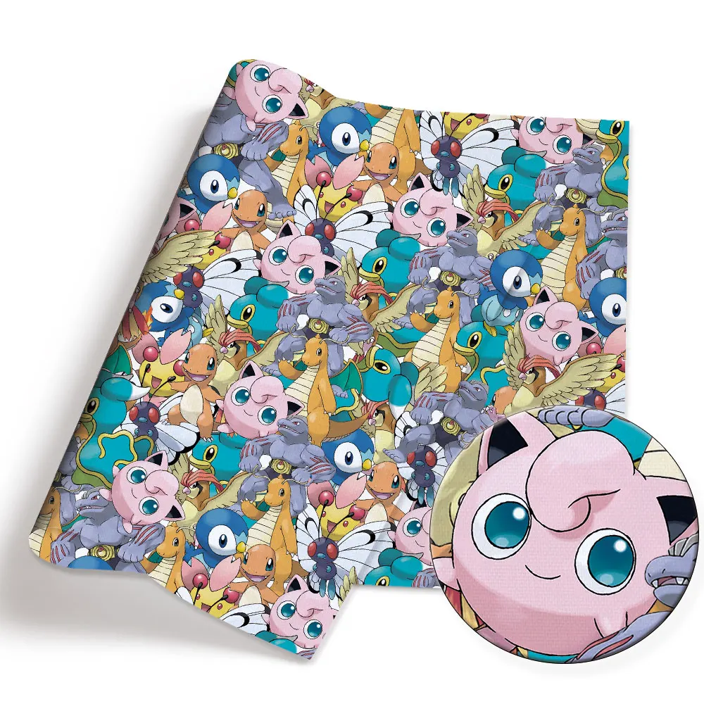 Pokemon Cartoon Fabric140*50cm – обзор и цена Baby Clothing Japan