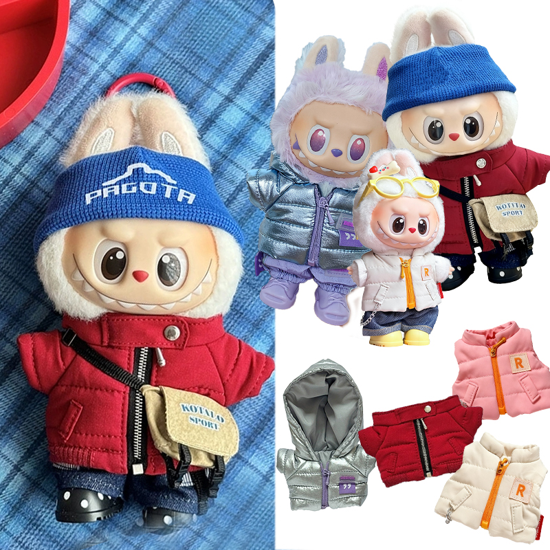 For 15 17cm Labubu Doll Winter – обзор и цена Baby Clothing Items