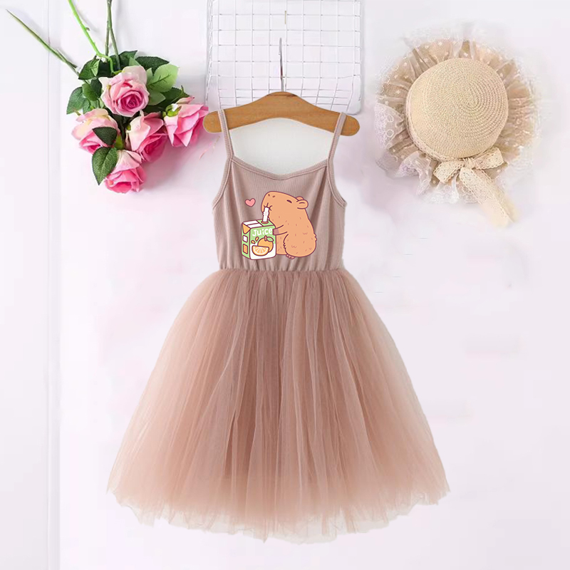 Capybara Girls Dresses Anime P – обзор и цена Baby Clothing In Summer