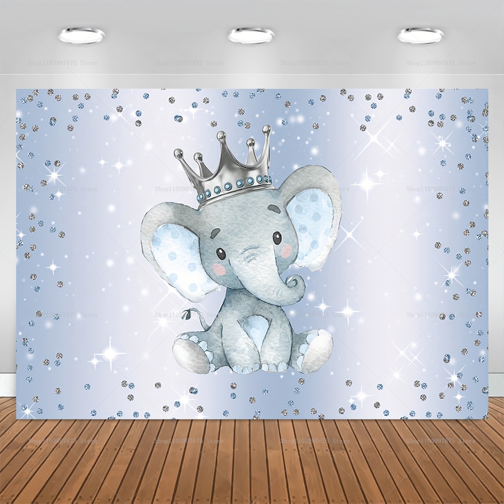 Elephant Flower Backdrop Pink  – обзор и цена Baby Clothing Elephant