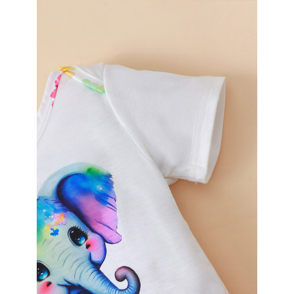 3PCS Newborn Baby Girl Clothin – обзор и цена Baby Clothing Elephant