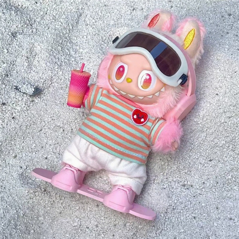 15 17cm For Labubu Doll Outdoo – обзор и цена Baby Clothing Items